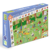 DJECO Djeco Megfigyeltető puzzle - Kisbarátok a kertben, 35 db-os - Little friends' garden