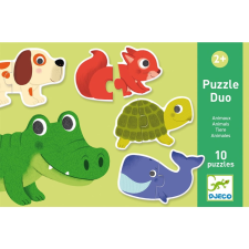 DJECO Djeco Párosító puzzle- Állatos puzzle, kirakós