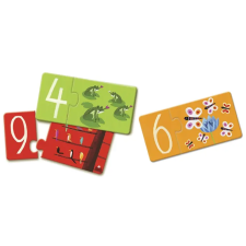 DJECO Djeco Párosító puzzle - Számok - Numbers puzzle, kirakós