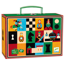 DJECO Djeco Társasjáték klasszikus - Sakk, Kínai sakk és Dáma - Chess+Checkers társasjáték