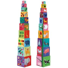 DJECO Doboztorony Természet és állatok barkácsolás, építés