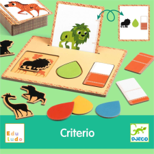 DJECO Fejlesztő játék - Állati megfelelés - Eduludo Criterio kreatív és készségfejlesztő