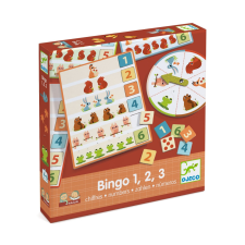 DJECO Fejlesztő játék - Bingó a számokkal társasjáték