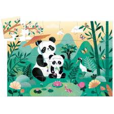  Djeco Formadobozos puzzle - Pici Panda Cuki - Leo the panda játékfigura