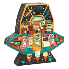 DJECO Formadobozos puzzle - Űrállomás - Space station puzzle, kirakós