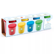  Djeco Gyurma - 4 alapszínű pillegyurma - 4 tubs of play dough kreatív és készségfejlesztő