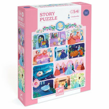 DJECO Hamupipőke történet puzzle, Djeco puzzle, kirakós