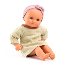 DJECO Játékbaba - Pisztácia, 32 cm - Pistache - Djeco baba