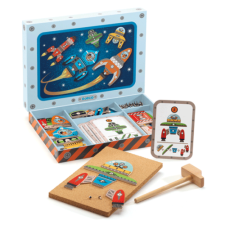 DJECO Kalapálós játék - Űrhajók - Space tap tap- DJECO fajáték