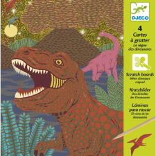 DJECO Karckép technika – Dinoszauruszok – Dinosaurs kreatív és készségfejlesztő