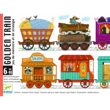 DJECO Kártyajáték - Arany vonat - Golden Train kártyajáték