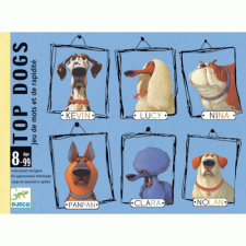 DJECO Kártyajáték - Nagykutyák - Top Dogs DJECO kártyajáték