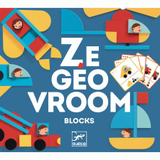 Djeco Képkirakó - Közlekedés - Ze Geo Vroum kreatív és készségfejlesztő