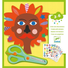DJECO Kreatív matricázó - Fodrászmester - Hairdresser DJECO kreatív és készségfejlesztő