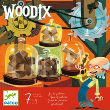 DJECO Logikai játék - Fa ördöglakatok - Woodix logikai játék