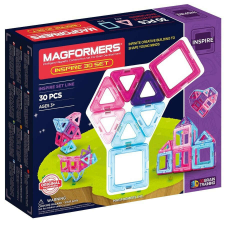 DJECO Mágneses építőkészlet - Magformers Inspire, 30 részes mágneses építőjáték
