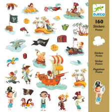 DJECO Matricák - Kalózok - Pirates- DJECO matrica