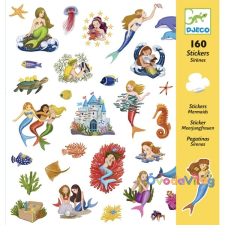 DJECO Matricák - Sellők - Mermaids Djeco kreatív és készségfejlesztő