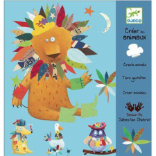 DJECO Matricázó Képkészítés Alkoss Állatokat! (146483) kreatív és készségfejlesztő