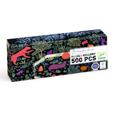 DJECO Művész puzzle - A macskák birodalma, 500 db-os - The kingdom of cats puzzle, kirakós