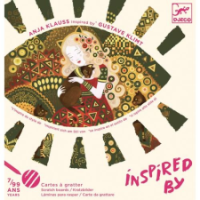 DJECO Művészeti műhely - Az arany istennői - Inspired by Gustave Klimt - Golden Goddesses - Djeco kreatív és készségfejlesztő