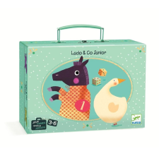DJECO Nomad Ludo & Co Junior két klasszikus társasjáték társasjáték