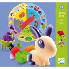 DJECO Oktatójátékok Tactilo Loto Farm, Djeco elektronikus játék