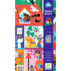 DJECO Óriás puzzle - A Kisbarátok Háza, 36 db-os - The Little Buddies' House (DJ07169)