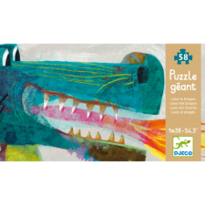DJECO Óriás puzzle - Leon a sárkány - Leon the dragon- DJECO puzzle, kirakós