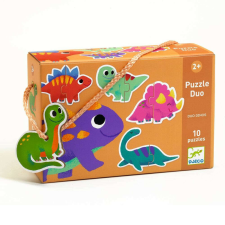 DJECO párosító puzzle - Dinócskák - Duo Dinos - FSC MIX puzzle, kirakós