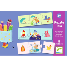 DJECO Párosító puzzle - Mi kell hozzá? - 24 darabos puzzle, kirakós