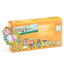 DJECO Párosító puzzle - Nagyok és kicsik puzzle Djeco kreatív és készségfejlesztő