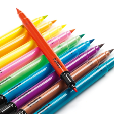 DJECO Pop színű ecsetjelzők, Djeco filctoll, marker