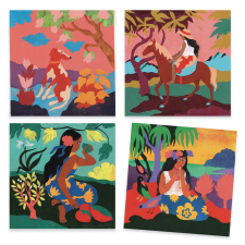 DJECO Posztimpresszionizmus festőműhely Paul Gauguin, Djeco ihlette kreatív és készségfejlesztő