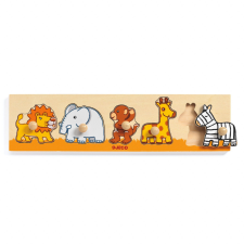 DJECO Savana gomb puzzle, Djeco puzzle, kirakós