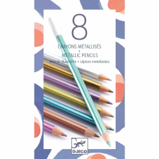 DJECO Színes ceruza készlet - 8 szín, metál - 8 metallic pencils színes ceruza