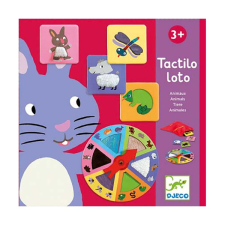 DJECO Tactilo lotto animals - Tapintható állatok társasjáték - Djeco társasjáték