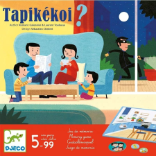 DJECO Tapikékoi Mi tűnt el? Memória társasjáték (DJ08542) társasjáték