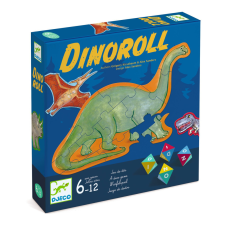 DJECO Társasjáték - Dino-dino - Dinoroll társasjáték