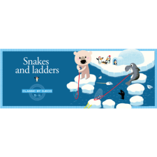 DJECO Társasjáték klasszikus - Kígyók és létrák - Snake and ladders- DJECO társasjáték