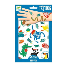 DJECO Tattoos, Snouts - Tetováló matricák, Jópofák csillámtetoválás