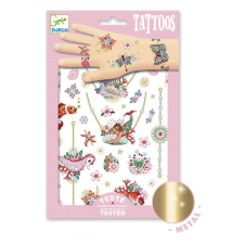  Djeco Tetováló matricák- Fiona ékszerei csillámtetoválás