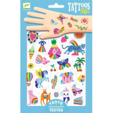 DJECO Tetováló matricák - Szivárvány - Rainbow - Djeco kreatív és készségfejlesztő