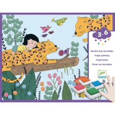 DJECO Ujjfestés - Érintés és festés kreatív és készségfejlesztő