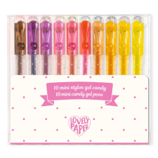 DJECO Zselés mini toll készlet - 10 cukorka színben toll