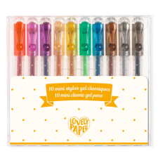 DJECO Zselés mini toll készlet klasszikus színekben - 10 darabos toll