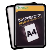 DJOIS Infokeret, mágneses háttal, A4, DJOIS "Magneto", fekete információs tábla, állvány