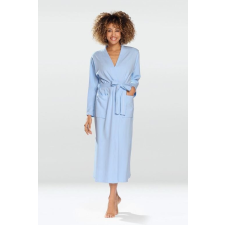 DKaren Melissa pamut fürdőköpeny, világoskék XL női köntös