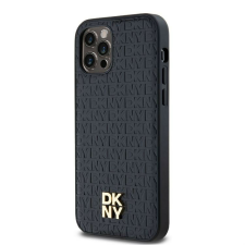 DKNY Apple iPhone 12/12 Pro DKNY DKHMP12MPSHRPSK MagSafe Hátlap - Fekete tok és táska