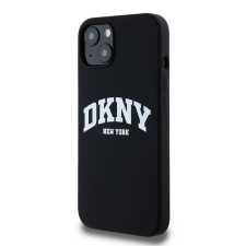 DKNY Apple iPhone 13 DKNY DKHMP13MSNYACH Liquid Silicon MagSafe Hátlap - Fekete tok és táska
